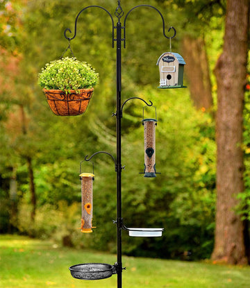 Ashman Online Ashman Online - Deluxe Bird Feeding Station with 2 Bird Feeders Included for